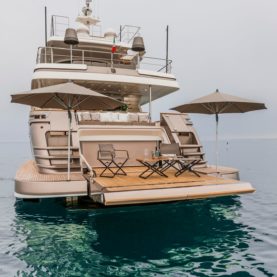 Yvonne luxury super yacht charter Antibes