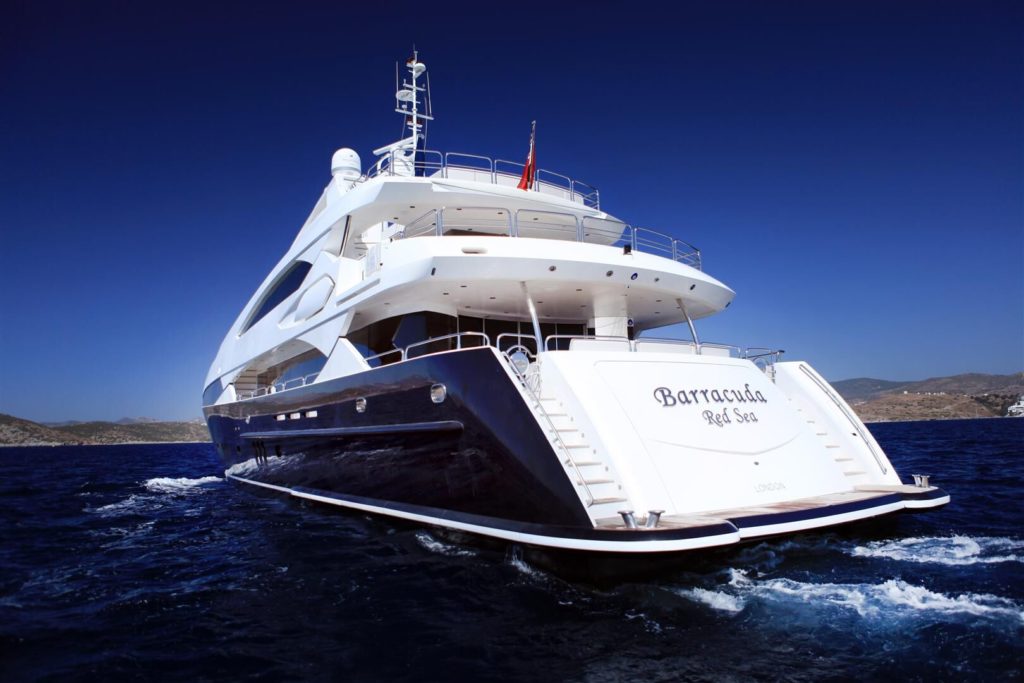 Sunseeker superyacht charter Barracuda Red Sea