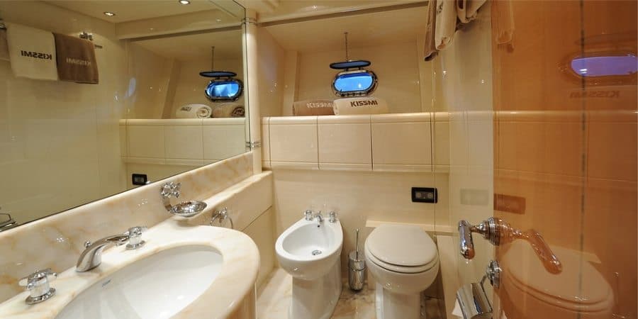 Bathroom in Yacht