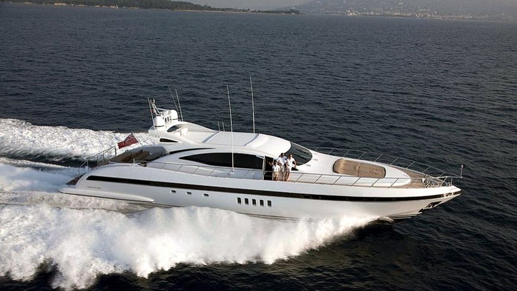 Mangusta super yacht charter cruising