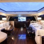 Mangusta super yacht charter salon