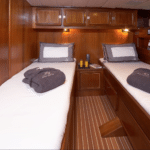 Sailing yacht charter twin cabin