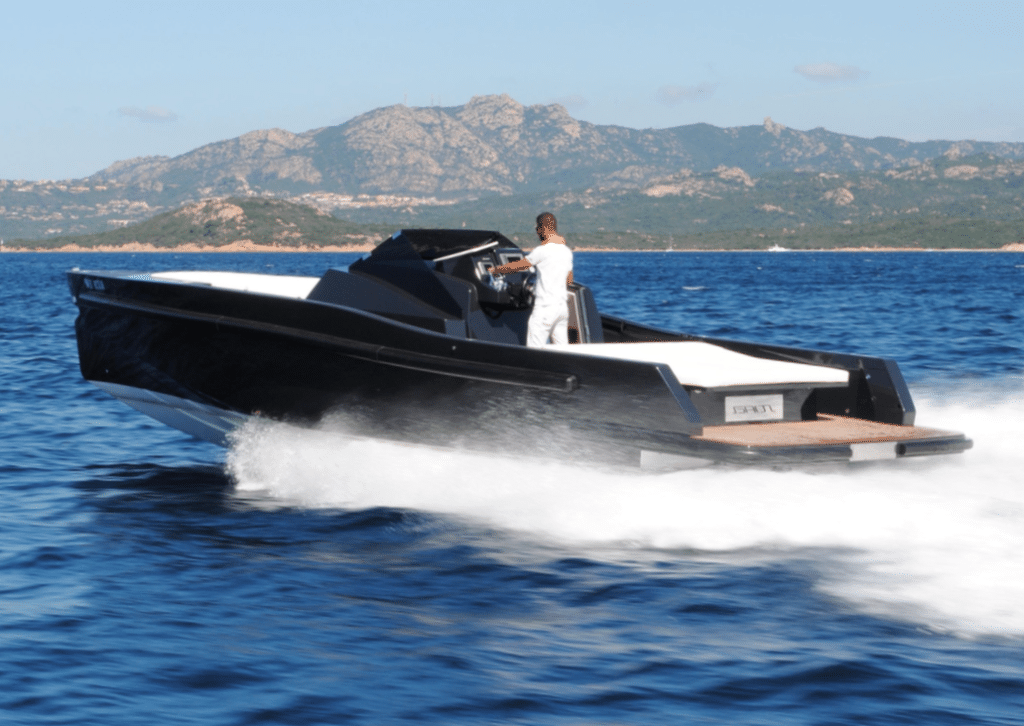 Sardinia super yacht tender for hire