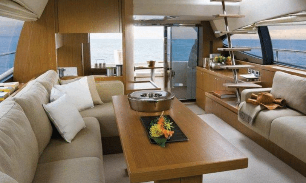 rent a yacht Naples : luxury Ferretti yacht charter Italy