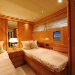 Yacht Kissmi twin stateroom