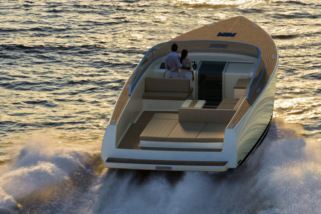 rent a VanDutch 40 motor boat to hire on the French Riviera Cannes Antibes Saint Tropez Monaco