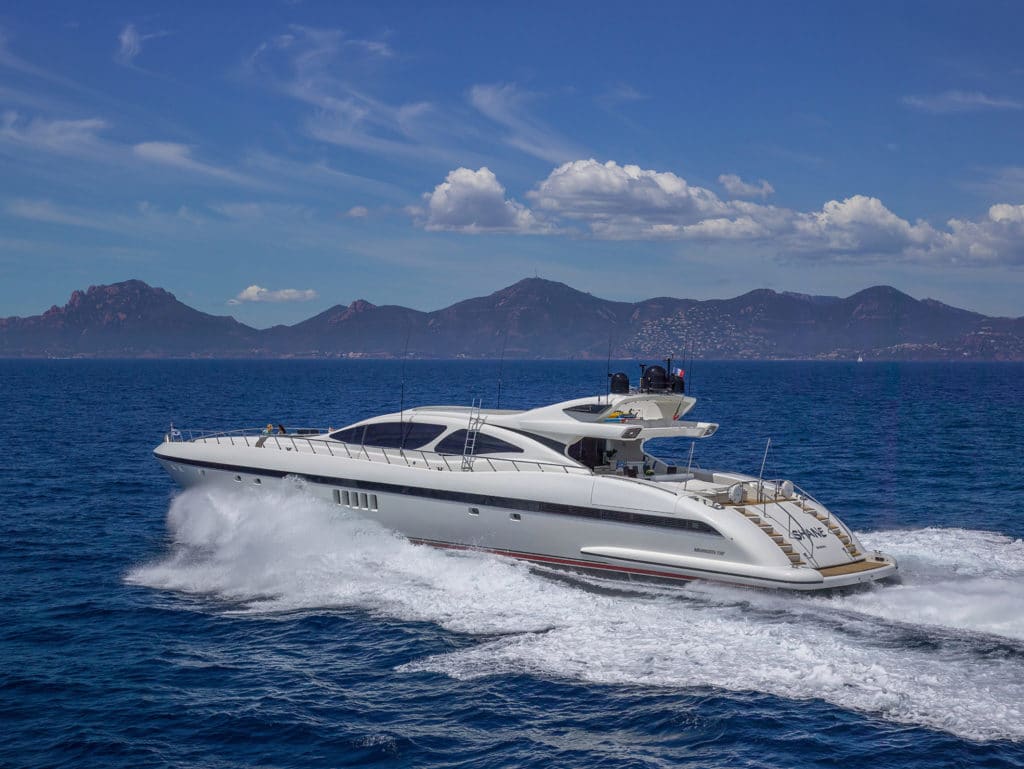 Shane Mangusta yacht charter Cannes