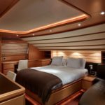 Leopard super yacht master suite