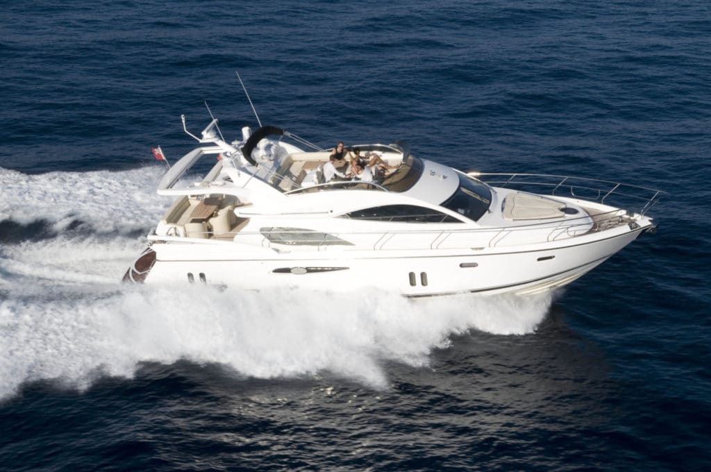 Super yacht charter south of France Sunseeker rental