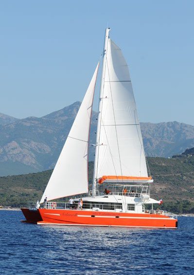 catamaran charter French Riviera Solana