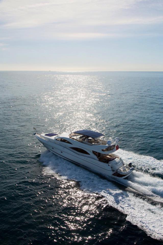Sunseeker yacht charter Golfe Juan