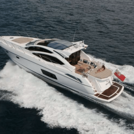 Private yacht charter Cannes Sunseeker 64 luxury yacht charter