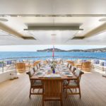 Yacht Andreas L main deck dining