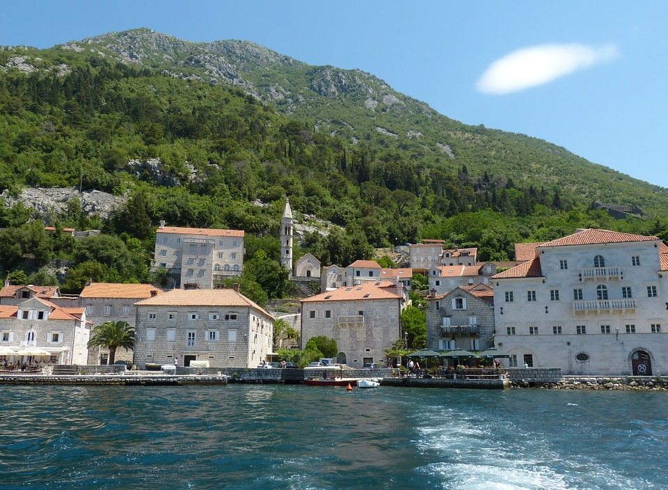 Perast on a Montenegro yacht charter