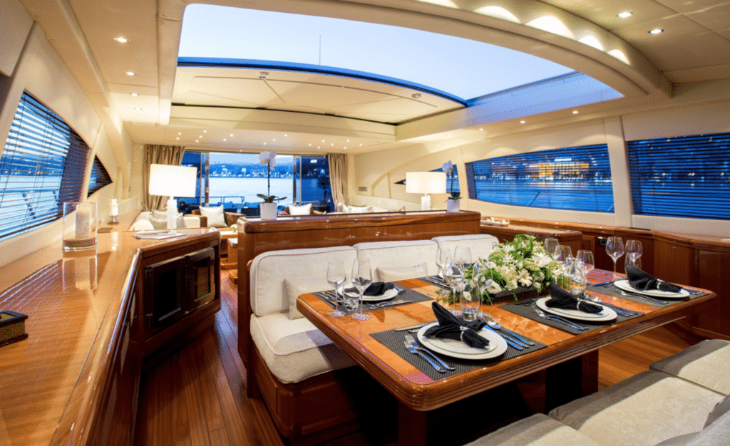 Mangusta 108 yacht for charter French Riviera