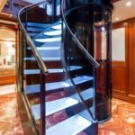 Burger Yacht Charter MIM master central stairs