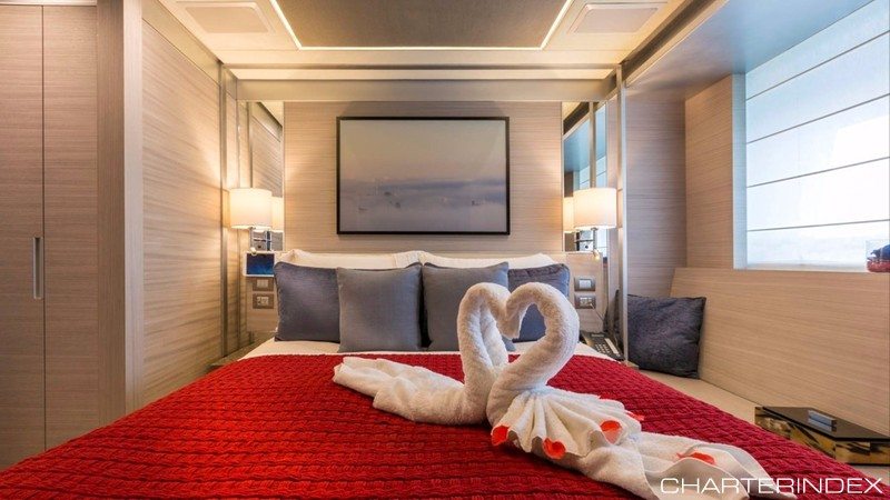 Charter Benetti Cheers 46 guest suite