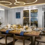 Feadship Broadwater formal dining