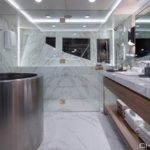 Feadship Broadwater master suite shower room