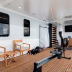 Feadship Broadwater yacht gym