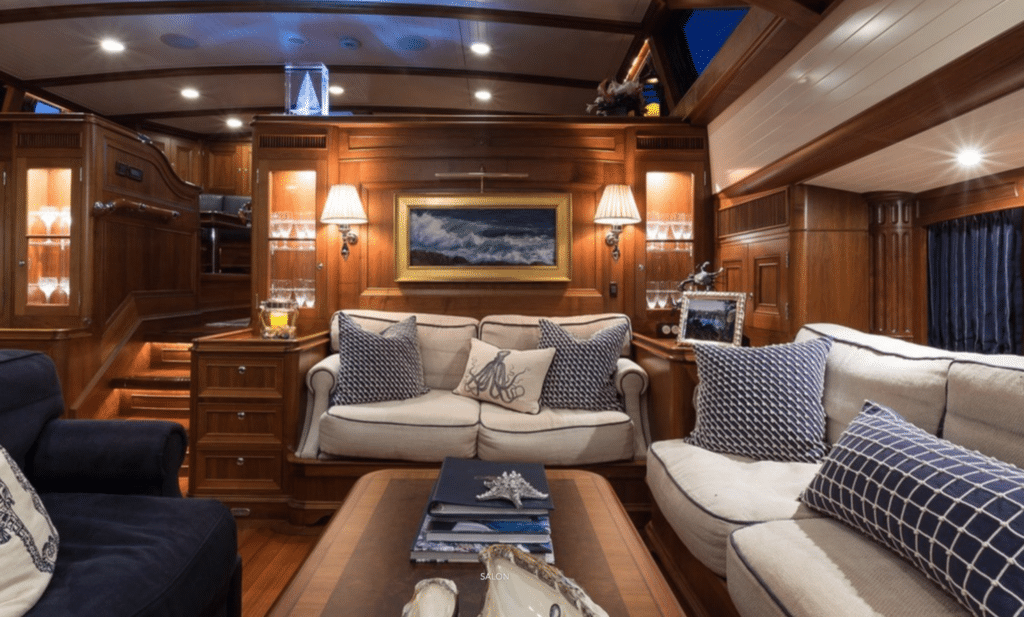 Alloy Yachts Marae interior design