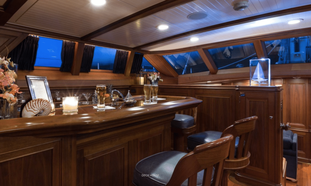 Alloy Yachts Marae bar