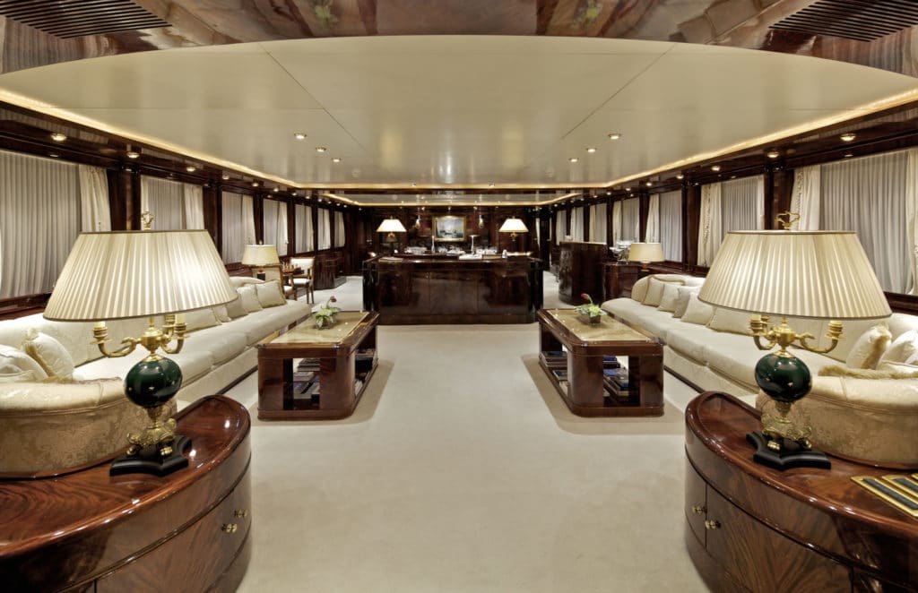 Siar Moschini O'Rion Charter Yacht main salon