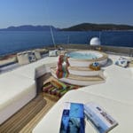 Siar Moschini O'Rion Charter Yacht jacuzzi