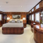 Intermarine Yacht Charter Jaan master cabin