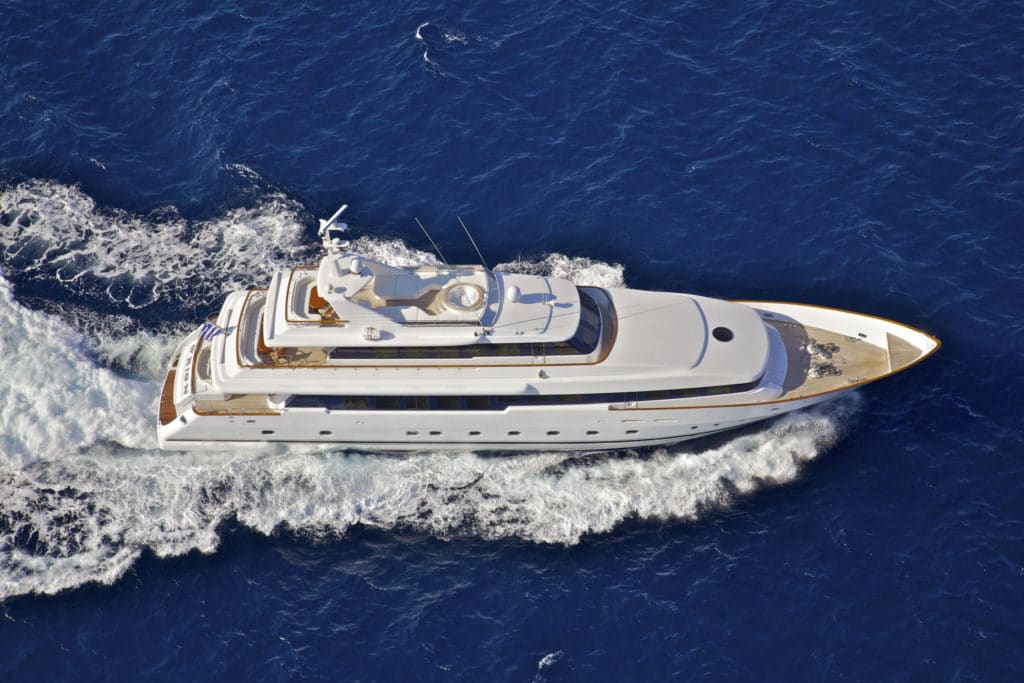 Siar Moschini O'Rion Charter Yacht underway