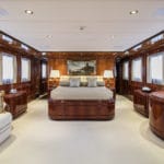 Intermarine Yacht Charter Jaan owners suite