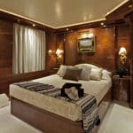 Siar Moschini O'Rion Charter Yacht aft dining double bed