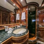 Intermarine Yacht Charter Jaan bathroom