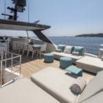 2017 Sanlorenzo Yacht Charter sundeck