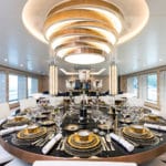 Irimari Yacht Charter formal dining