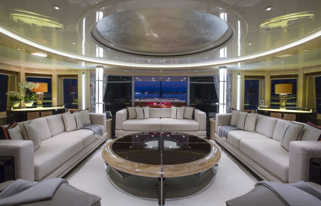 Abeking & Rasmussen Charter Yacht Excellence V Upper Lounge