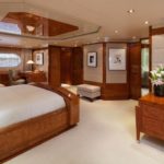 Benetti charter yacht Starfire master suite
