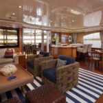 Benetti charter yacht Starfire skylounge