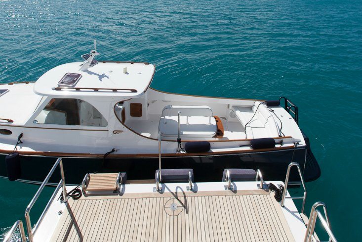 Benetti charter yacht Starfire tender