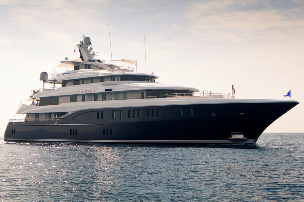 Abeking & Rasmussen Charter Yacht Excellence V Profile Anchored