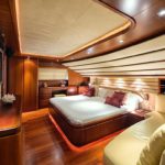Ferretti Yacht for Charter Anne Marie master