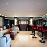 Abeking & Rasmussen Charter Yacht Excellence V Lounge Seating and Bar