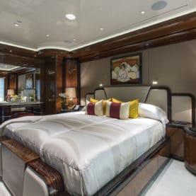 Abeking & Rasmussen Charter Yacht Excellence V Main Deck Guest Double