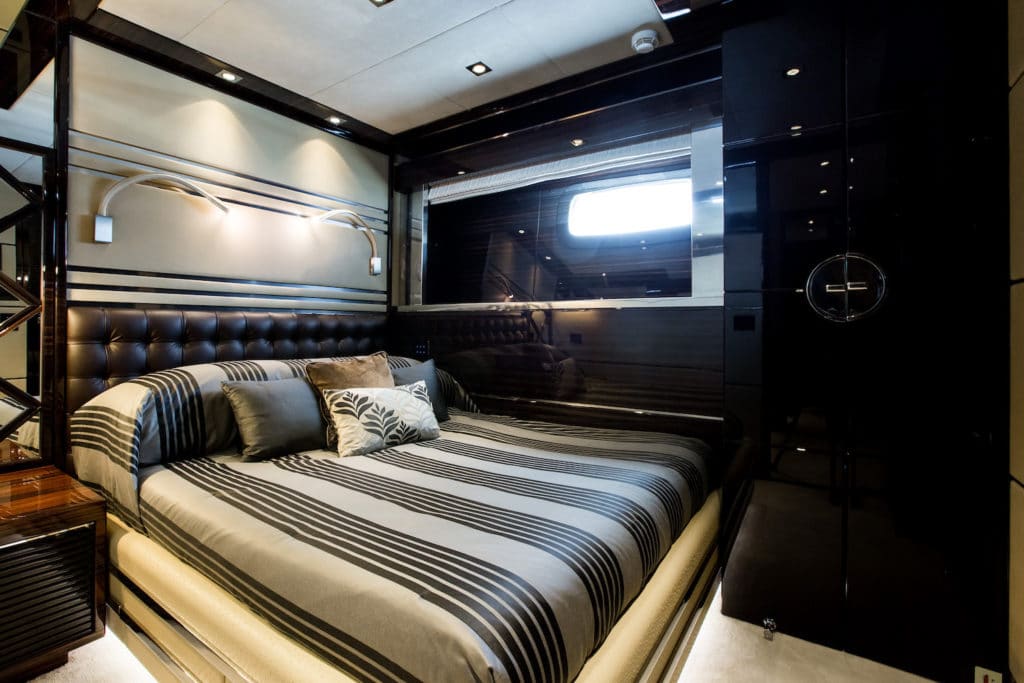 Manifiq yacht charter guest stateroom