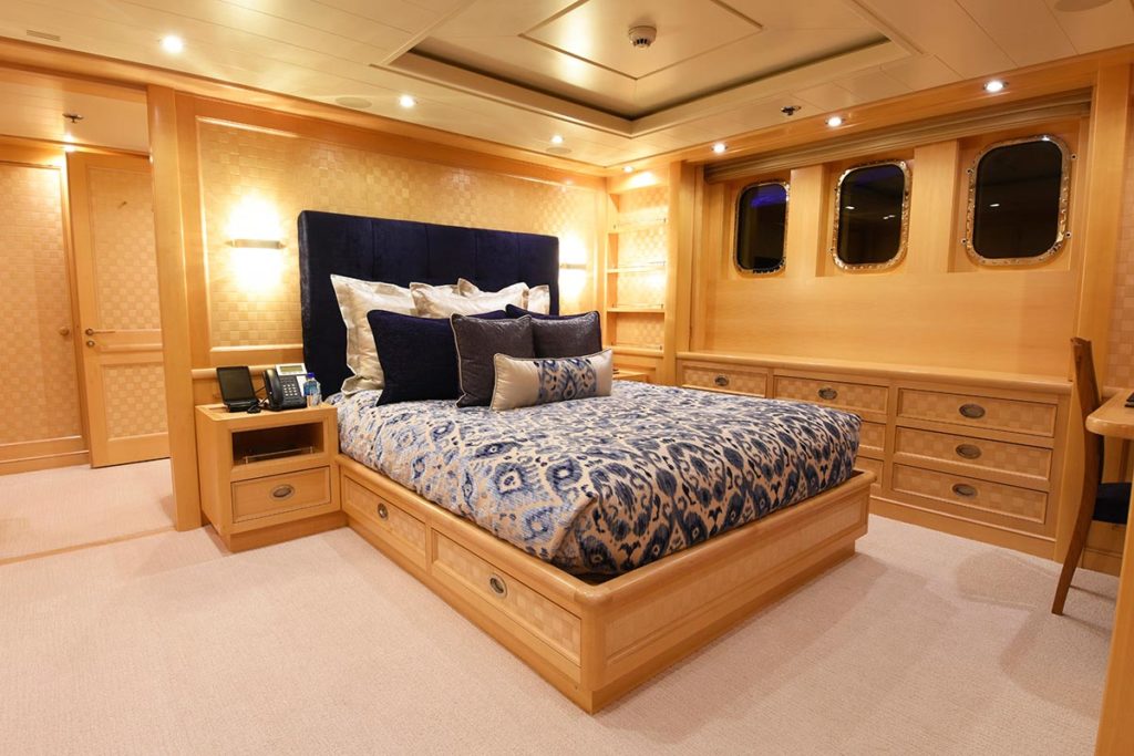 Nita K II for charter VIP cabin