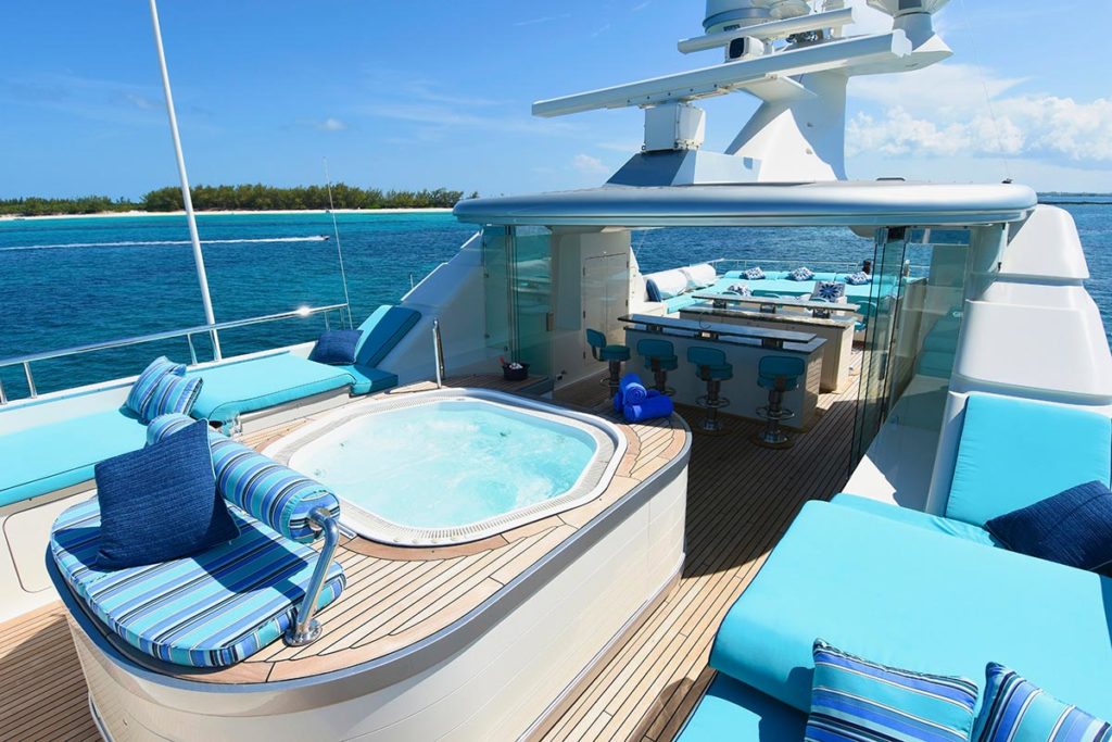 Nita K II yacht deck