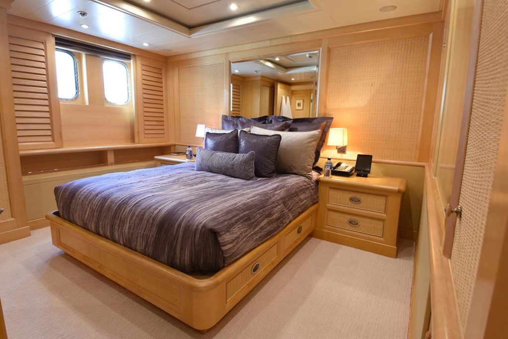 Nita K II yacht rental guest cabin