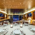 Porto Cervo yacht rental dining
