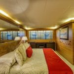 Porto Cervo yacht rental master cabin