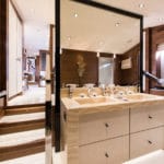 Silver Wind Isa Charter Yacht master bathroom